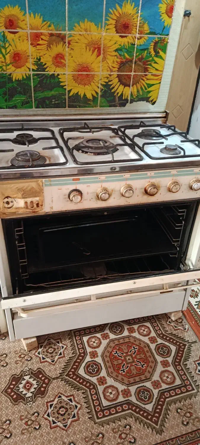 گاز پنج شعله فردار|اجاق گاز و لوازم برقی پختوپز|فولادشهر, مسکن مهر فولادشهر|دیوار