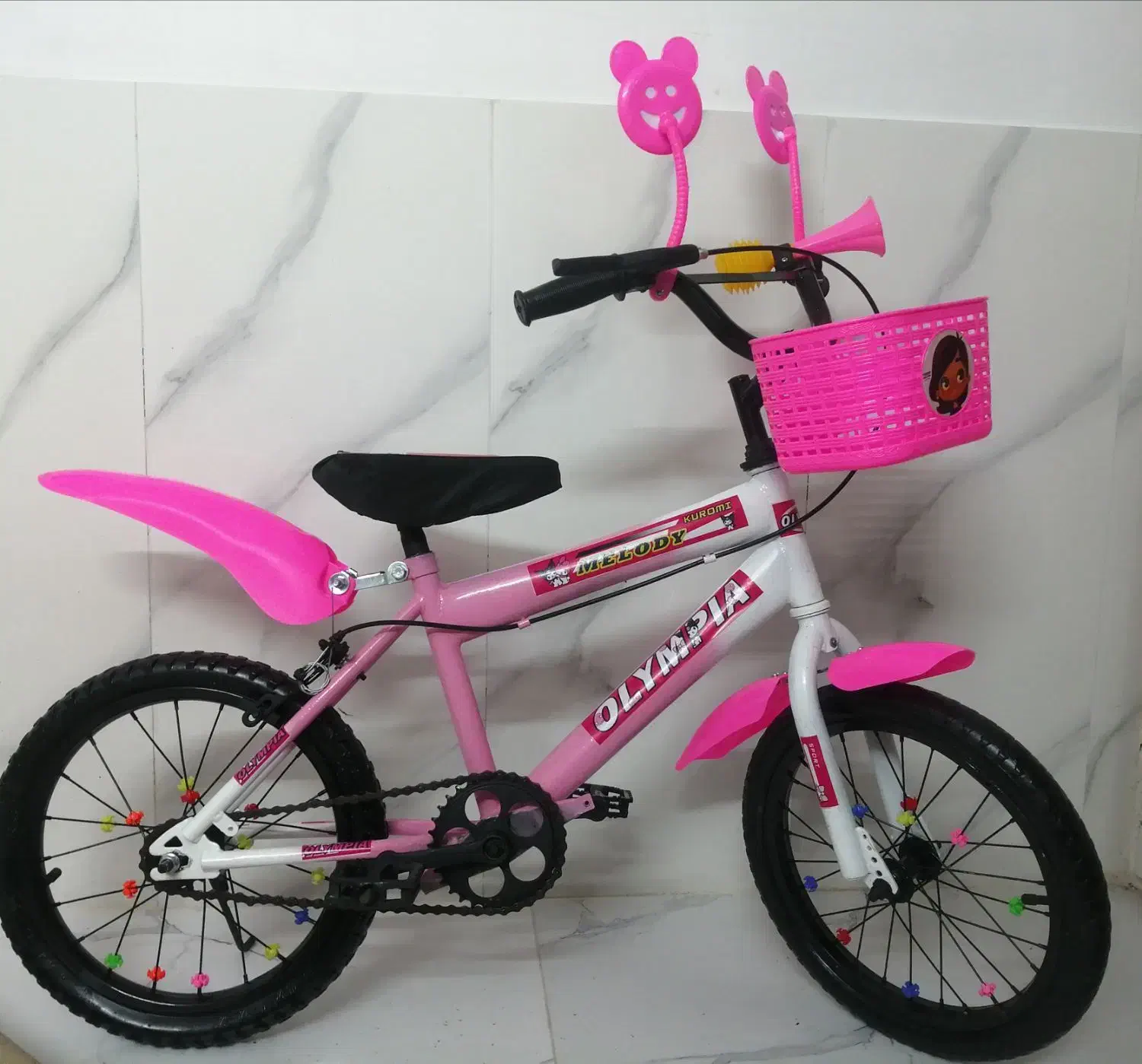 دوچرخه سایز 16 وسایز 20 دخترانه صورتی|دوچرخه، اسکیت، اسکوتر|مشهد, آیت الله کاشانی|دیوار