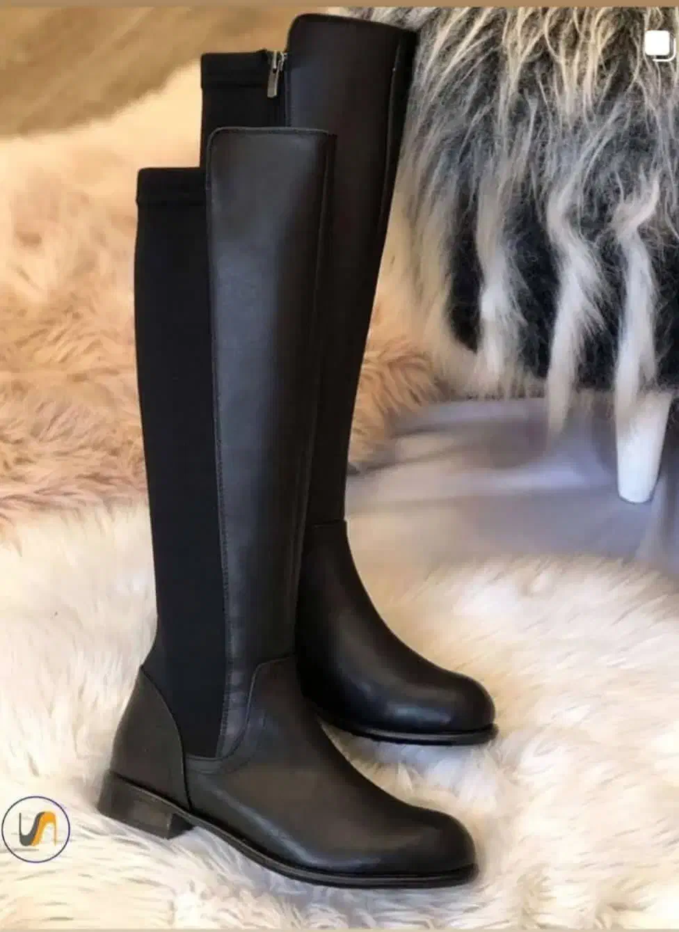 پوتین ساق بلند پشت غواصی|کیف، کفش، کمربند|قزوین, |دیوار