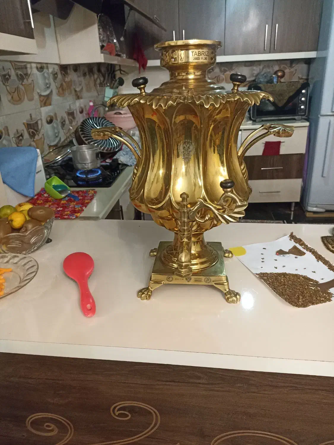 سماور امپراتور|سماور، چایساز، قهوهساز|تبریز, |دیوار