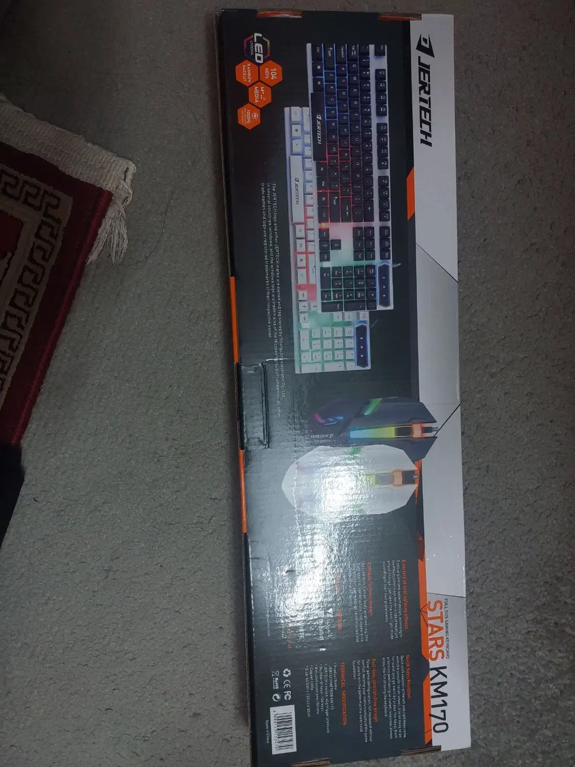 کیبورد و ماوس گیمینگ جرتک (Jertech) مدل STARS KM17|قطعات و لوازم جانبی رایانه|تهران, جابری|دیوار