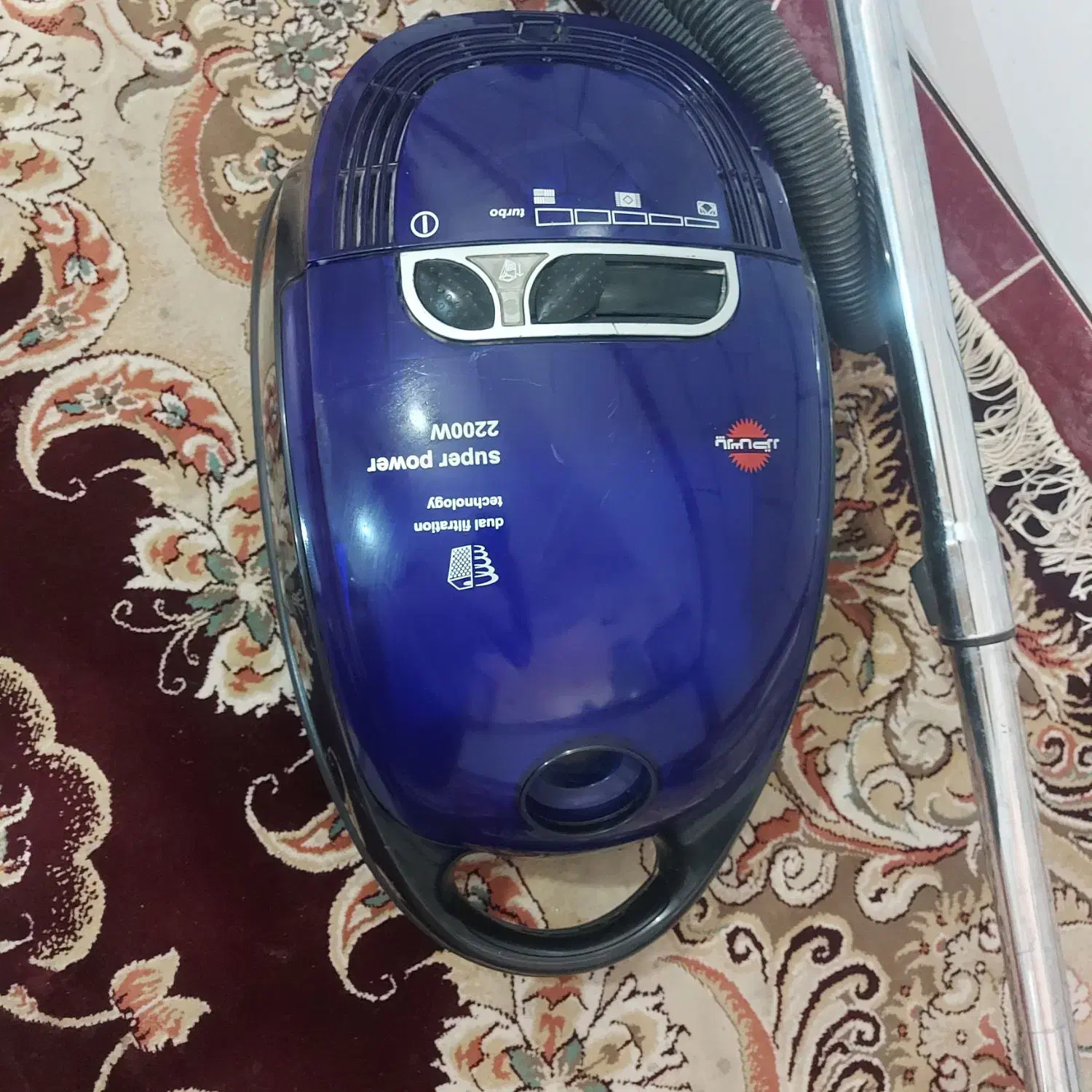 جاروبرقی پارس خزر ۲۲۰۰ وات در حد نو|جاروبرقی، جارو شارژی، بخارشو|شوشتر, |دیوار