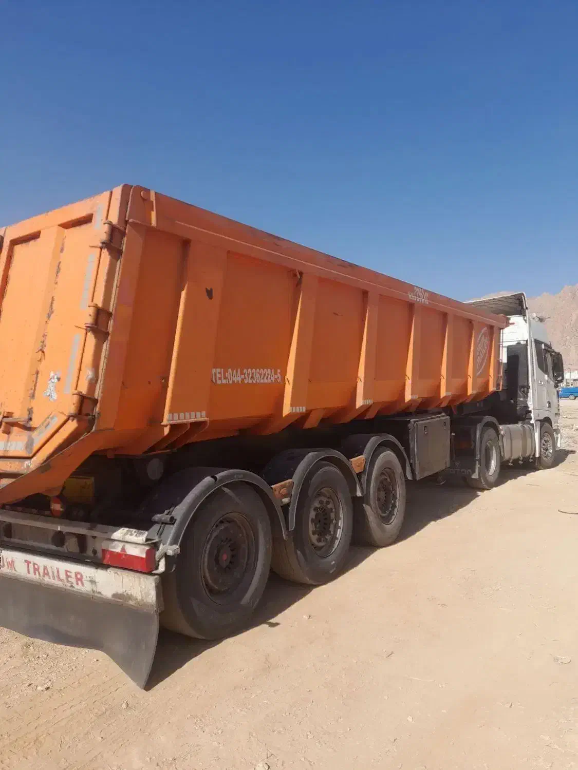 کمپرس اروم تریلر مدل ۹۴ شرکتی|خودرو سنگین|استهبان, |دیوار