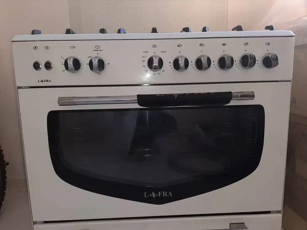 اجاق گاز ۵ شعله فر دار لوفرا|اجاق گاز و لوازم برقی پختوپز|پردیس, فاز ۸|دیوار