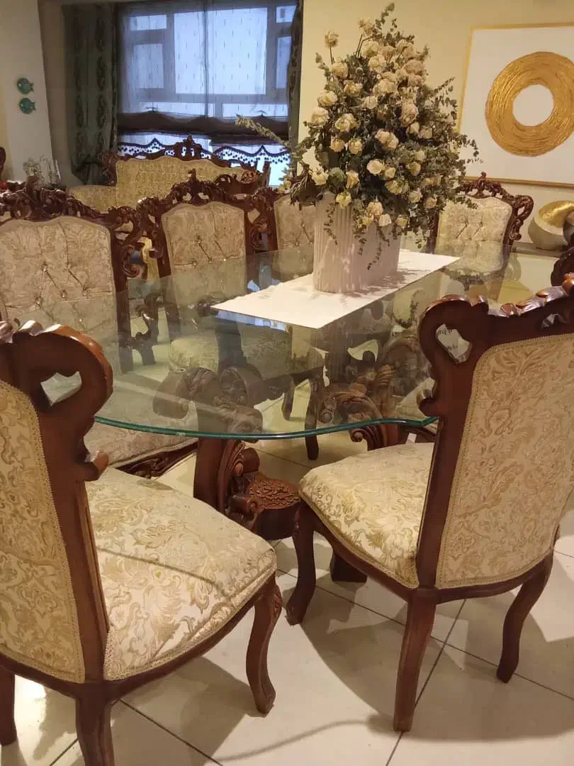 ست مبلمان و میز نهار خوری و عسلی پارچه وارداتی نو|مبلمان خانگی و میز عسلی|کرج, کوی ایثار|دیوار