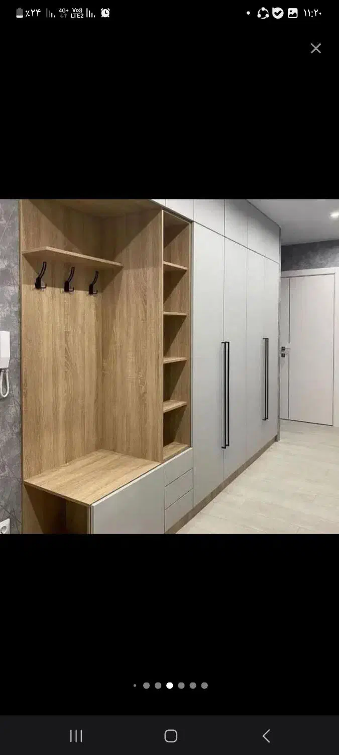 ساخت کمد و کابینت  و تی وی وال|جاکفشی، کمد، دراور|خرم‌آباد (تنکابن), |دیوار