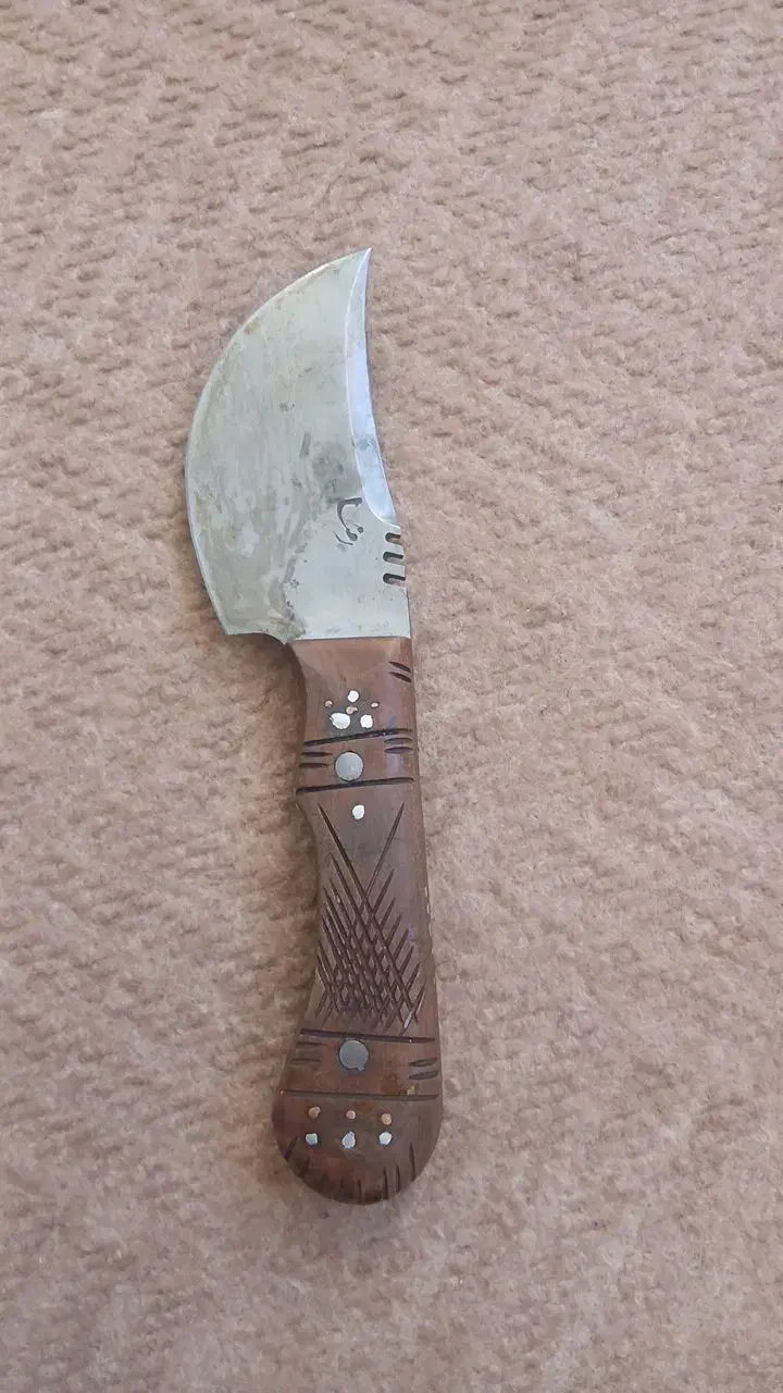 چاقو کپوری|کلکسیون اشیاء عتیقه|مبارکه, |دیوار