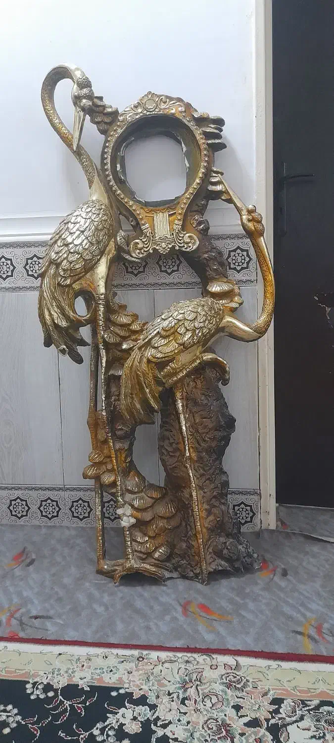 مجسمه بزرگ لک لک|مجسمه، تندیس، ماکت|آبادان, |دیوار