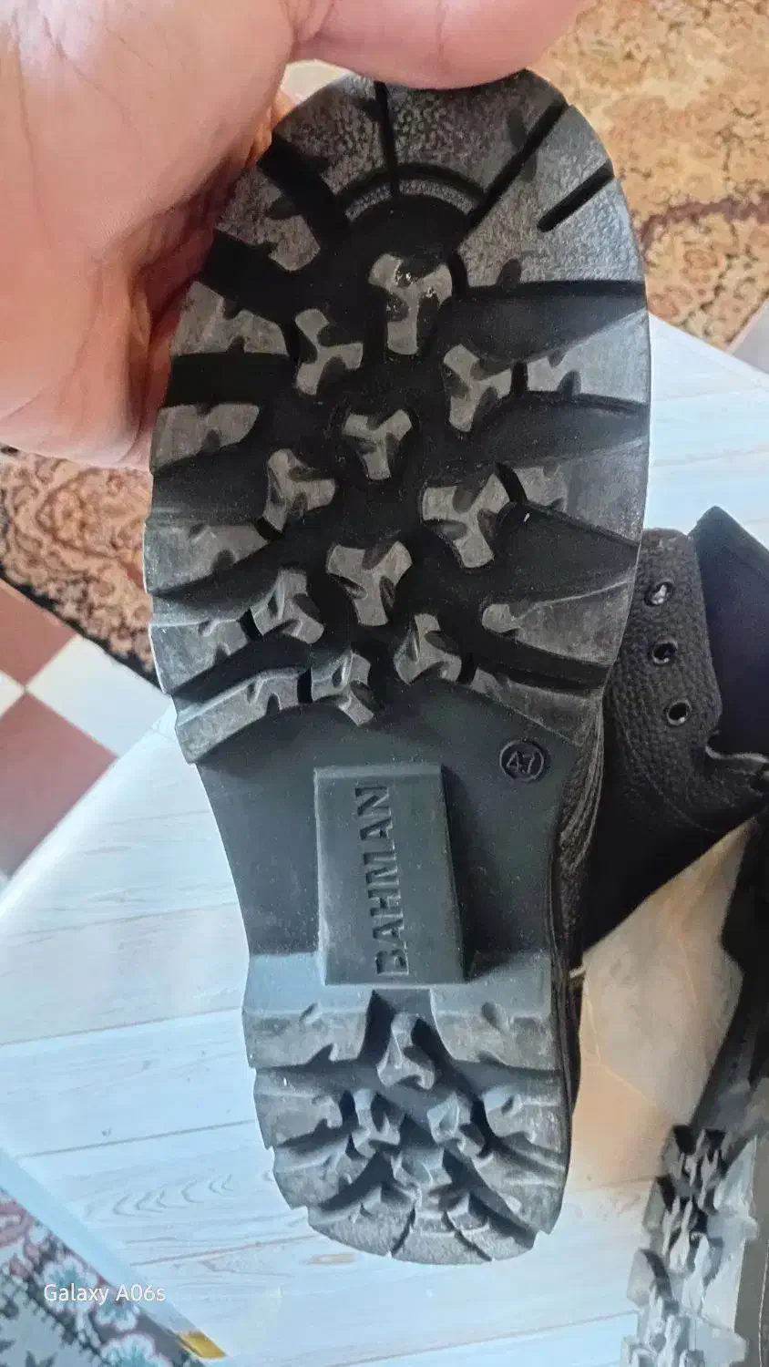 پوتین سایز ۴۷و۴۸ برزگ پا|کیف، کفش، کمربند|مشهد, عبادی|دیوار