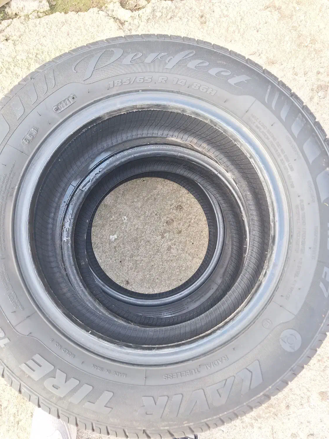 لاستیک ۱۸۵/۱۴|قطعات یدکی و لوازم جانبی|فومن, |دیوار