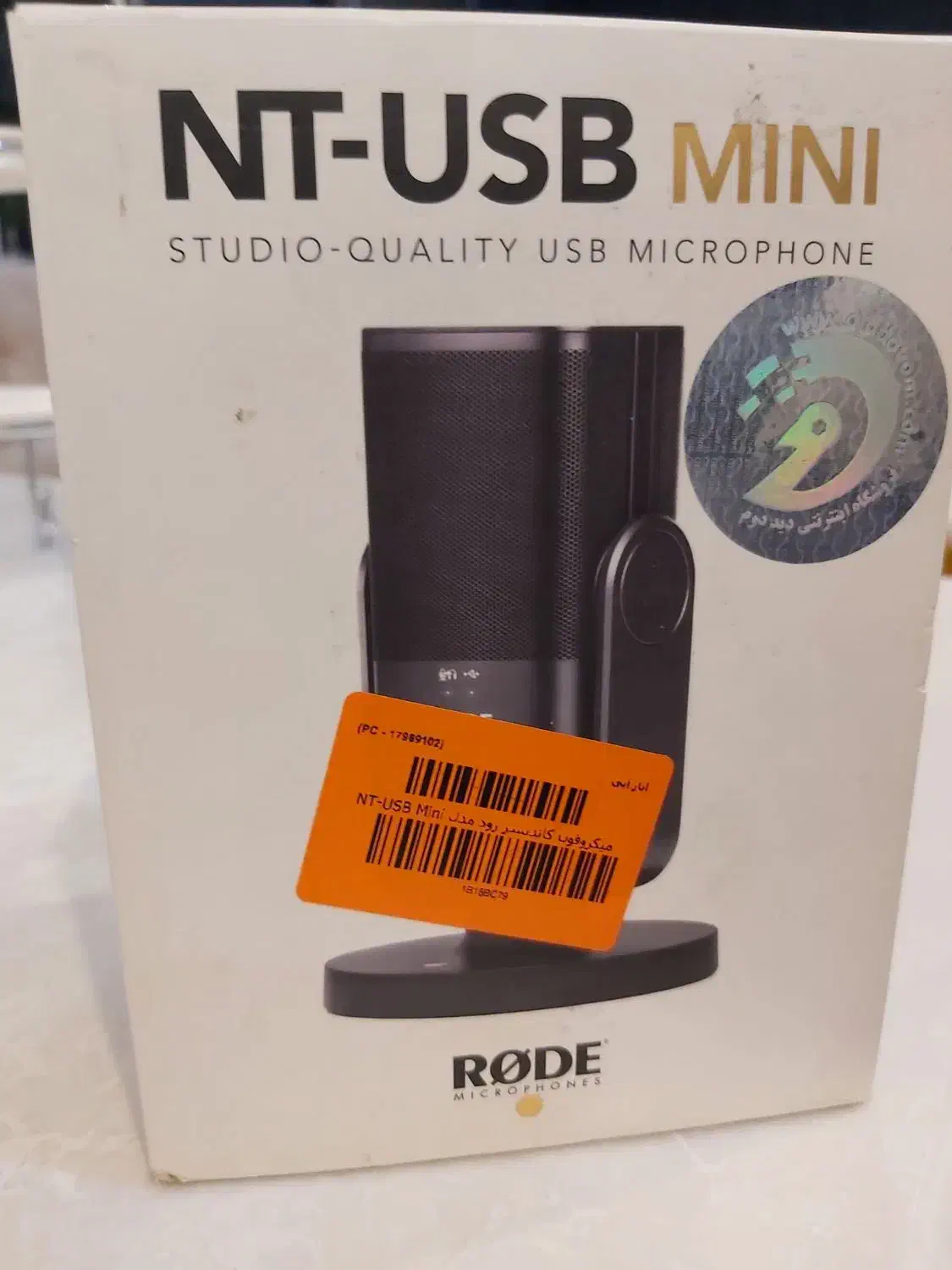 میکروفون RODE NT-USB MINI حرفه ای|صوتی و تصویری|خرم‌آباد, |دیوار