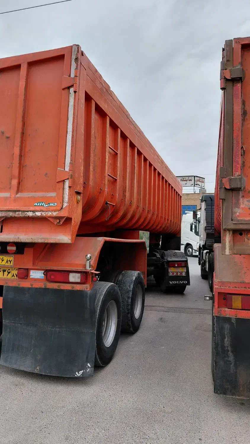 تریلی کمپرسی دو محور|خودرو سنگین|خرمدره, |دیوار