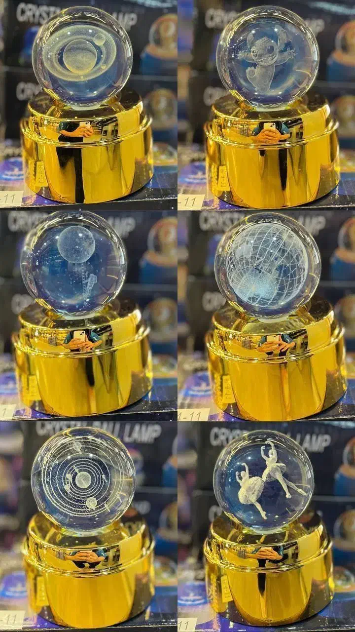 گوی کریستالی مناسب روز زن|چراغ خواب و آباژور|خمین, |دیوار