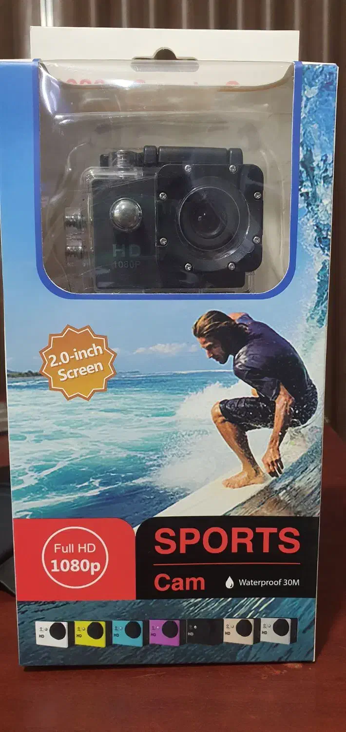 دوربین ضد آب ورزشی اسپورت کم فول HD اکشن camera|دوربین عکاسی و فیلم‌برداری|تهران, جمهوری|دیوار