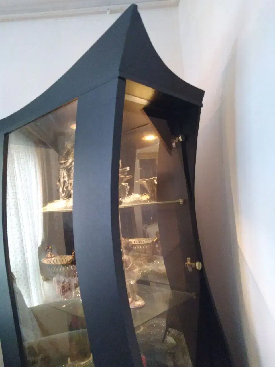 فروش ویترین پنج طبقه داخل کارآیینه دار|بوفه، ویترین، کنسول|لاهیجان, انقلاب|دیوار