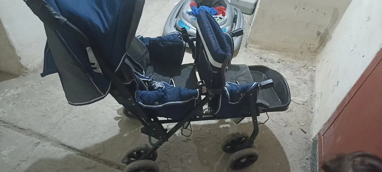 کالسکه دوقلو|کالسکه و لوازم جانبی|دورود, |دیوار