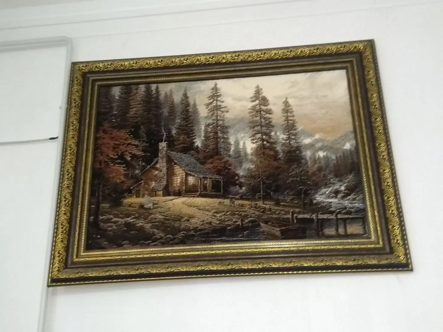 تابلو فرش زیبا در ابعاد بزرگ|تابلو فرش|فومن, |دیوار