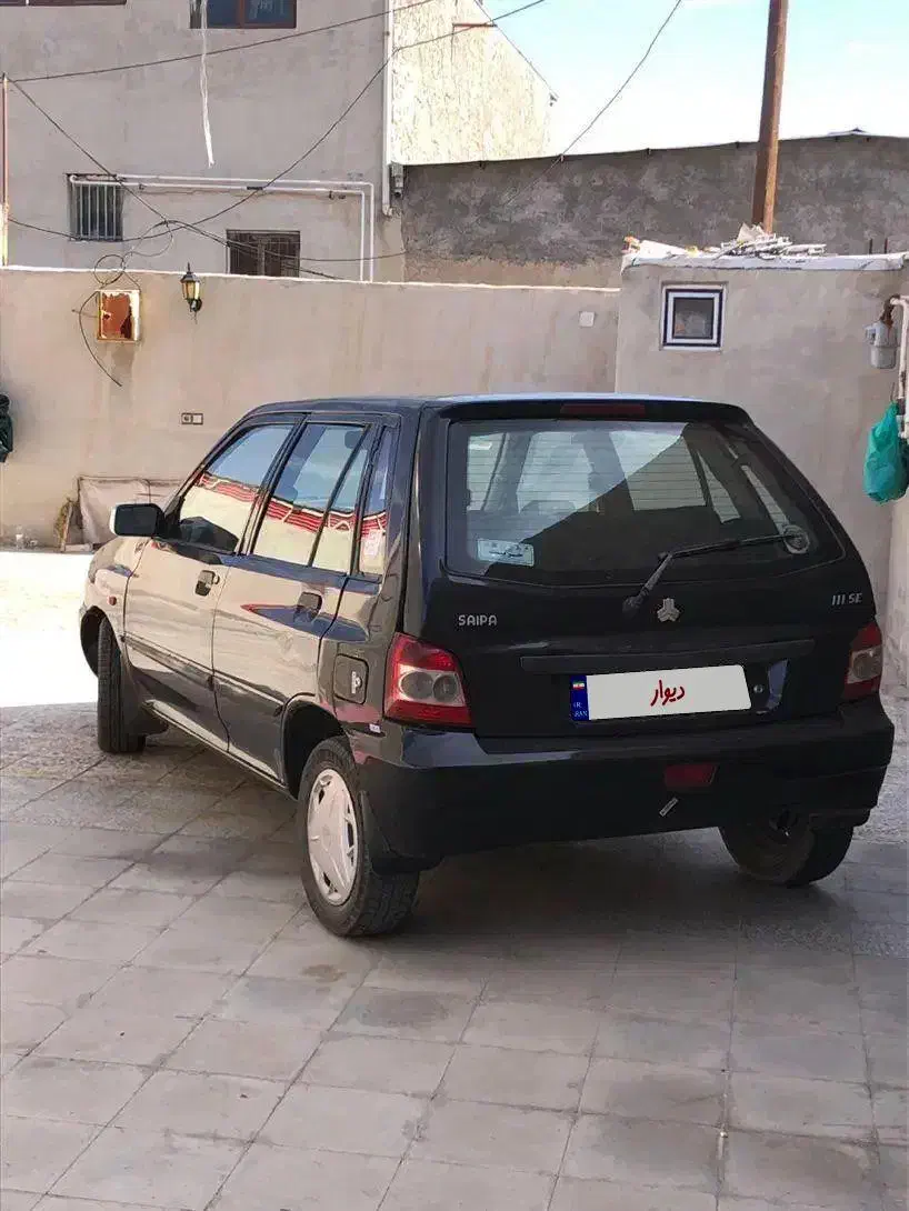 pride 111 Ex مشکی|خودرو سواری و وانت|سیرجان, |دیوار