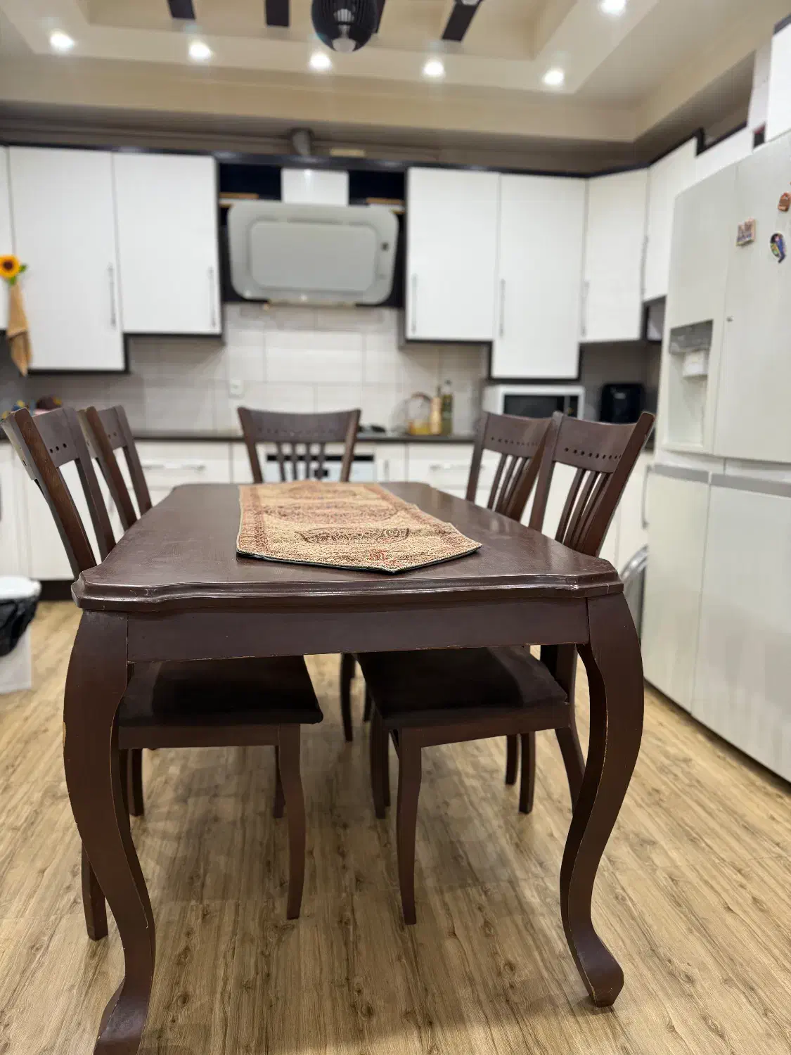 میز عذاخوری ۶ نفره|میز و صندلی غذاخوری|خرمشهر, |دیوار