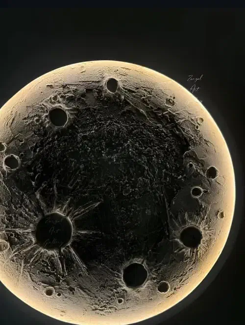 تابلو ماه|تابلو، نقاشی، عکس|کرمان, |دیوار