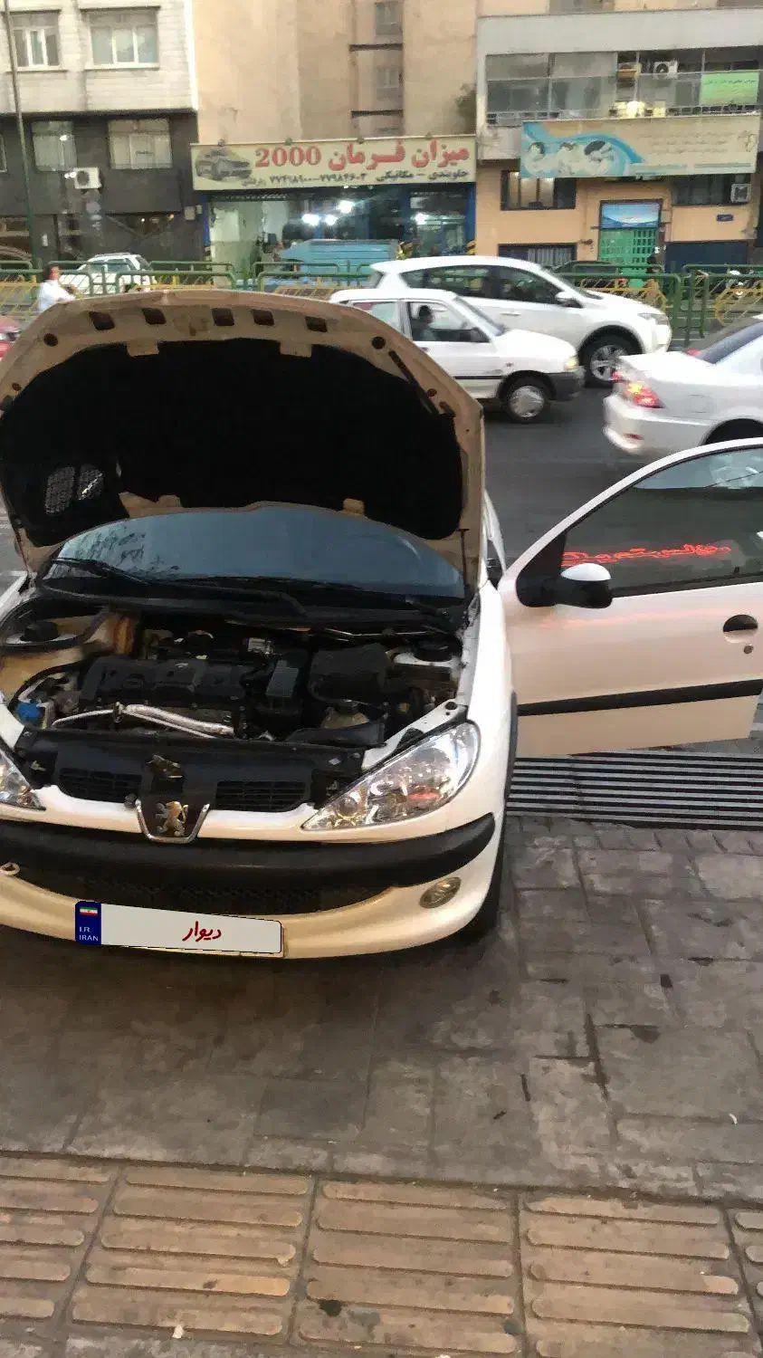 پژو206SD V8 مدل ۹۶|خودرو سواری و وانت|تهران, کاشانک|دیوار