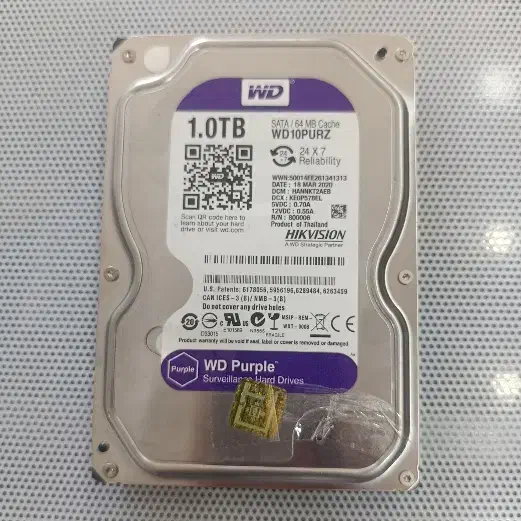 هارد اکسترنال ۱ ترابایت وسترن|قطعات و لوازم جانبی رایانه|اصفهان, ملک‌شهر|دیوار