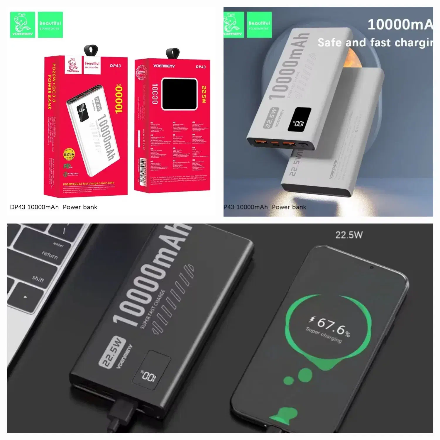 آف روز زن پاوربانک فست شارژ اورجینال ۱۰ هزار|لوازم جانبی موبایل و تبلت|شیراز, تحویلی|دیوار