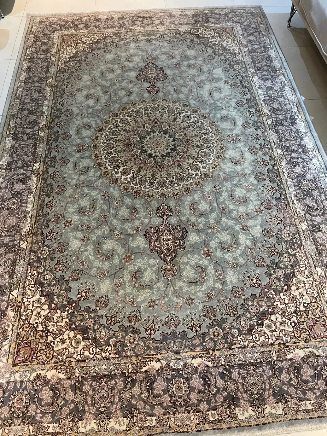 فرش ۶متری فیروزه ای فرهی|فرش|رشت, خمیران زاهدان|دیوار