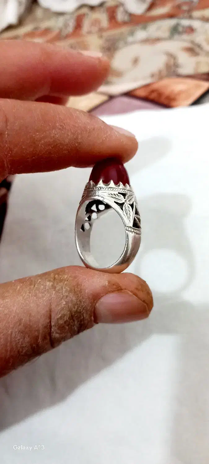 انگشتر معاوضه با انگشتر درحد خودش یا فروش نقدی|بدلیجات|بوشهر, |دیوار