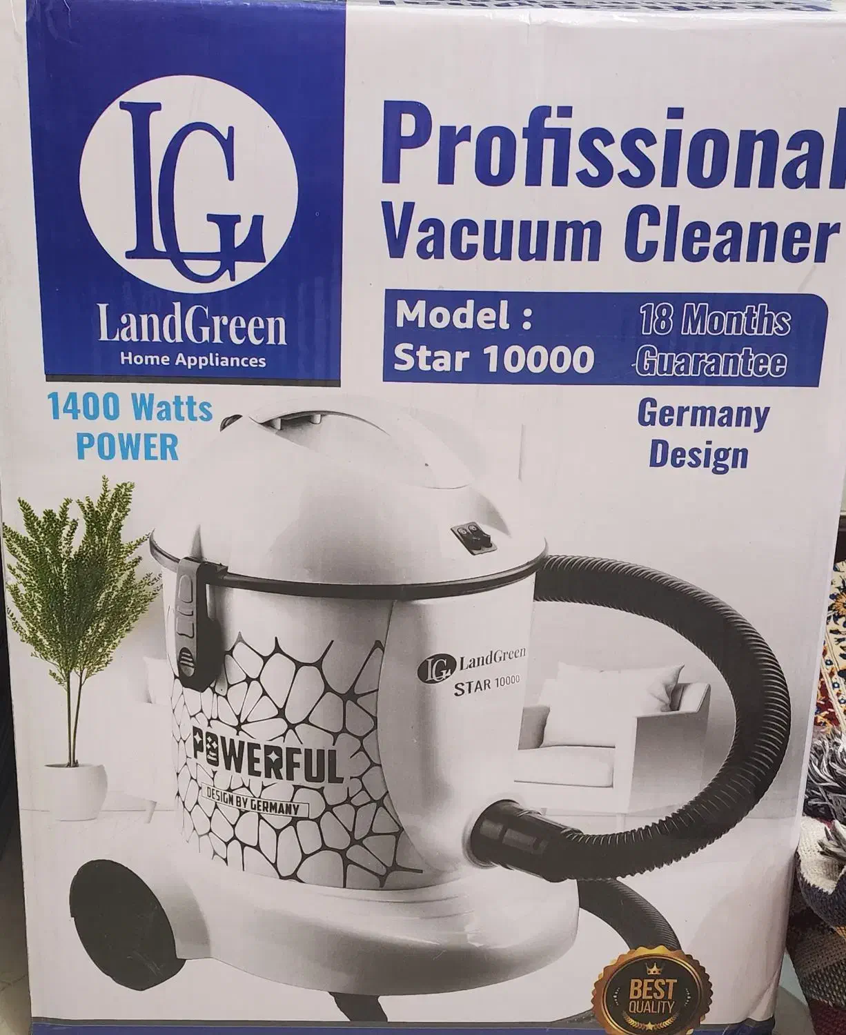 جاروبرقی ال جی لندگرین|جاروبرقی، جارو شارژی، بخارشو|تهران, فرمانیه|دیوار