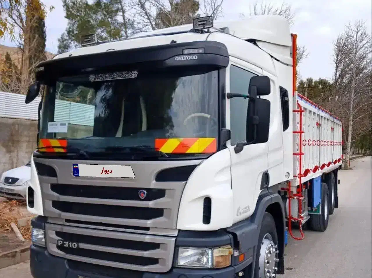 اسکانیا 10 چرخ|خودرو سنگین|شیراز, سیلو|دیوار