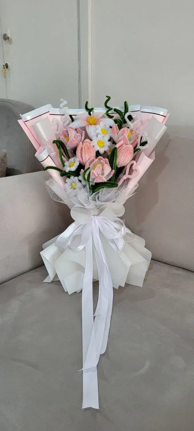 دسته گل روز زن،روز مادر|گل مصنوعی|بندرعباس, |دیوار