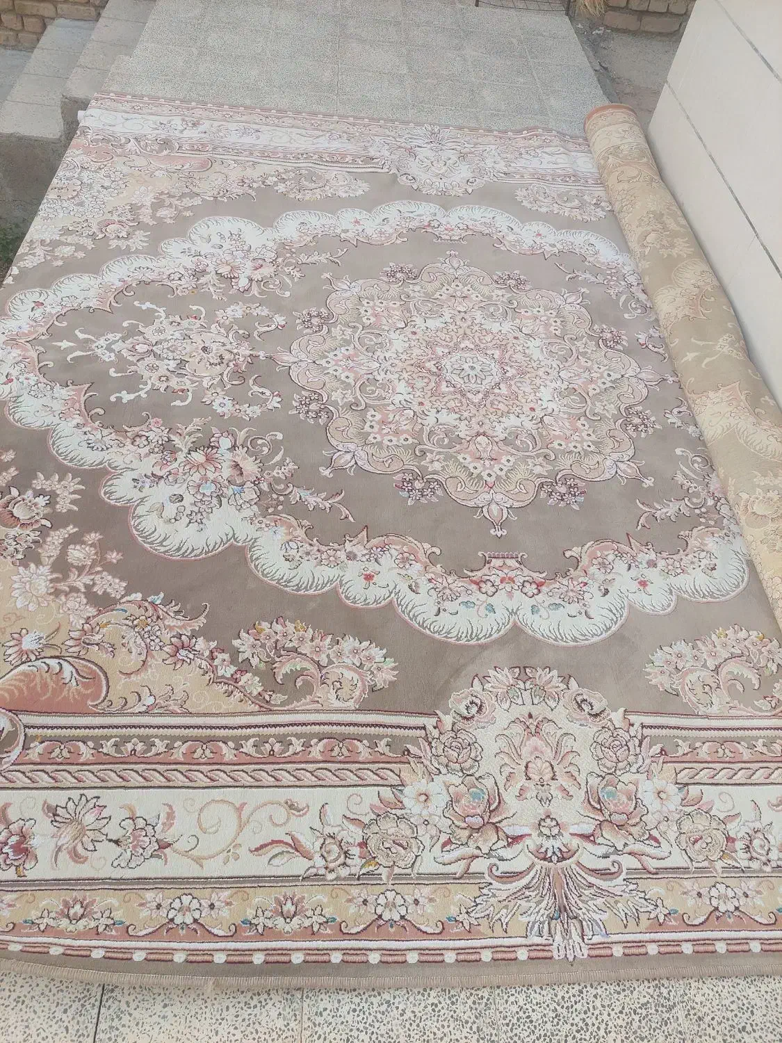 فرش ۱۲ متری کارکرده|فرش|آبیک, |دیوار