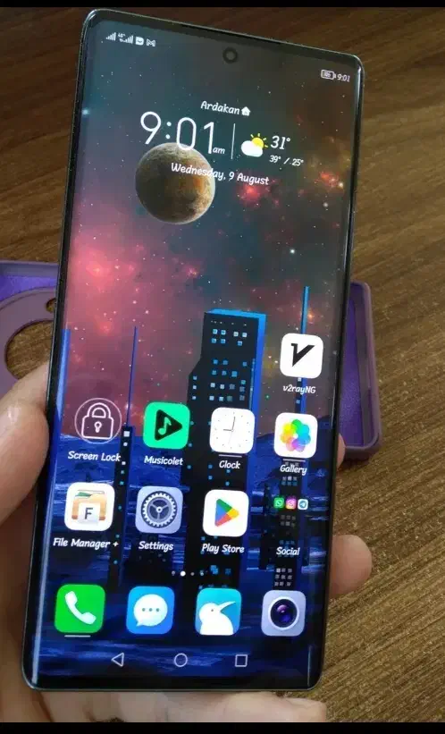 موبایل هانرx9a مشابه اکبند|موبایل|لاهیجان, کوی خزر|دیوار