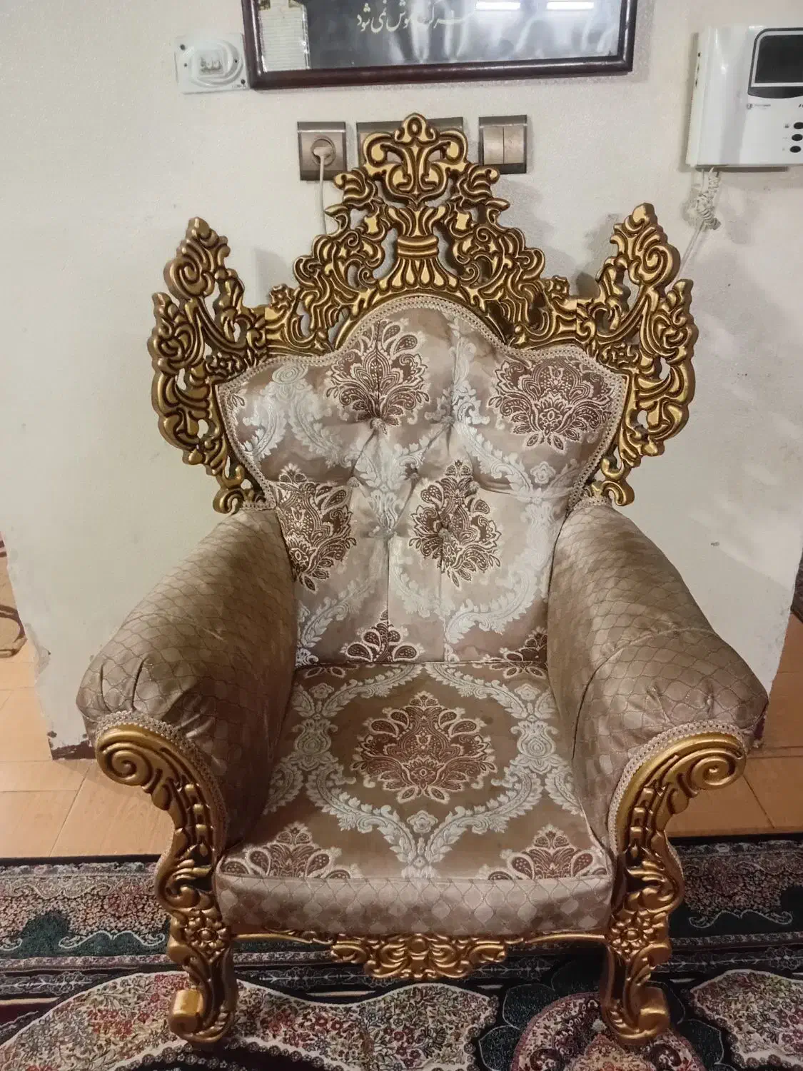 مبل ۷نفره|مبلمان خانگی و میز عسلی|شاهینشهر, بنیاد ازدواج|دیوار