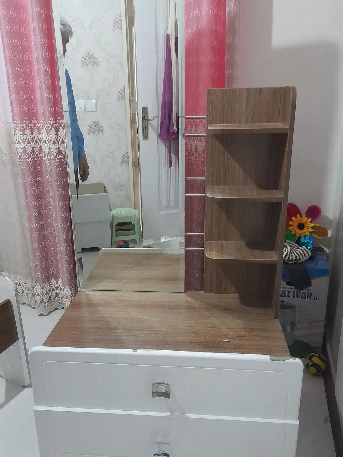 کتابخانه.آینه.پاتختی|مبلمان خانگی و میز عسلی|اراک, |دیوار