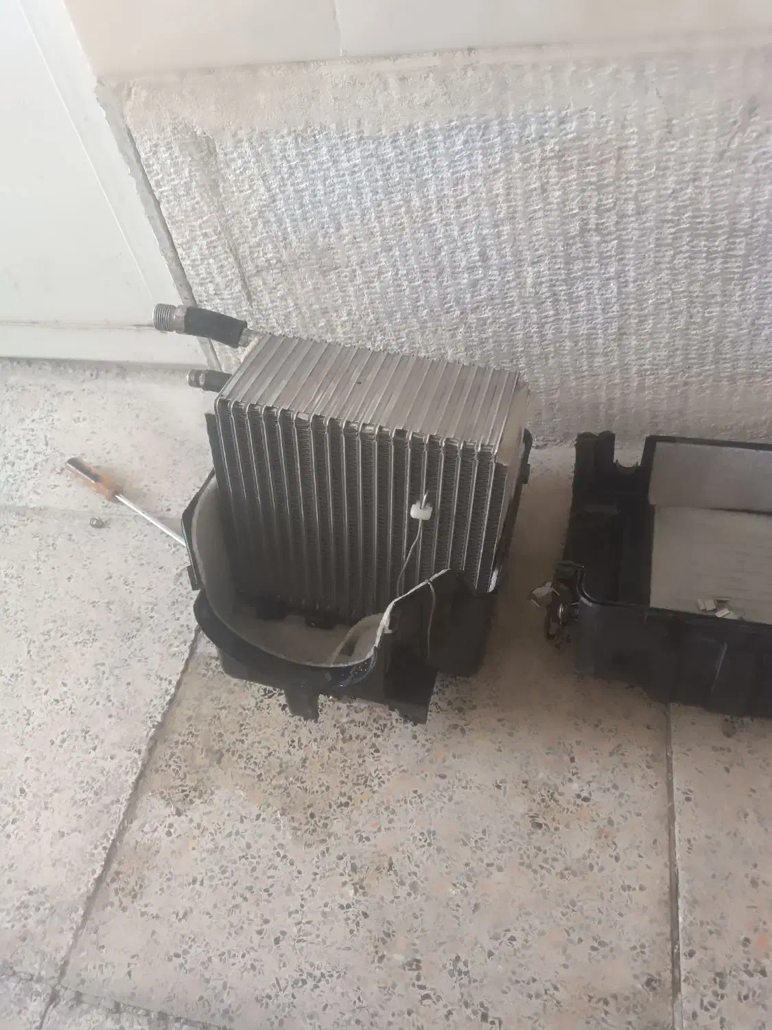 رادیاتورکولرزیرداشبورد پراید|قطعات یدکی و لوازم جانبی|فولادشهر, مسکن مهر فولادشهر|دیوار