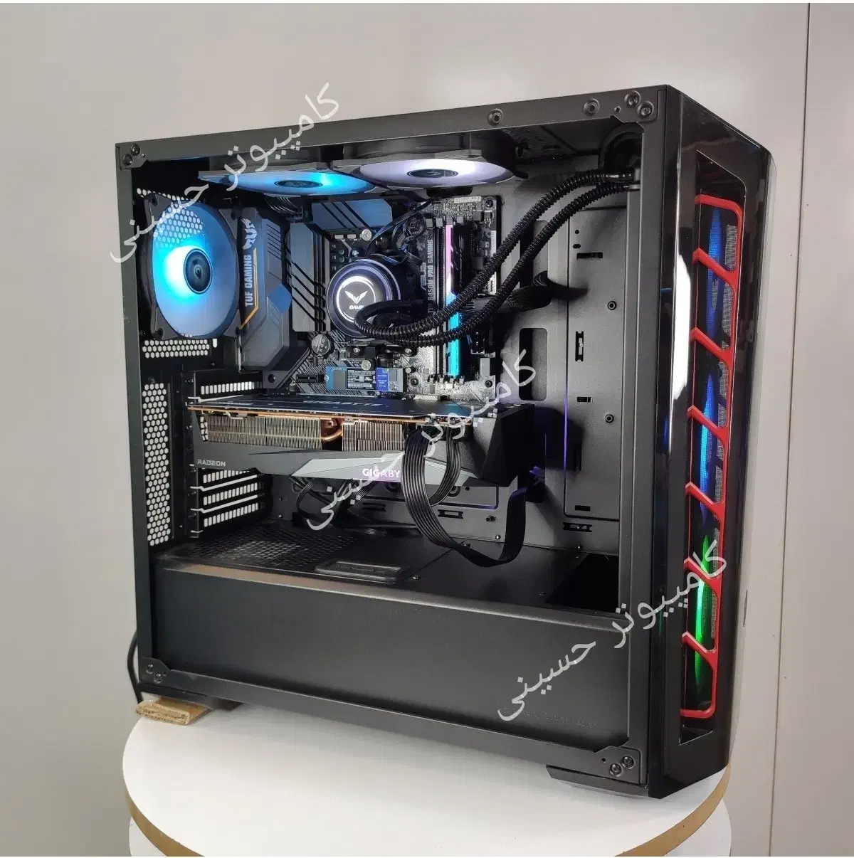 کیس کامپیوتر گیمینگ رده بالا نسل۱۲ گرافیک۸ هاردSSD|رایانه رومیزی|مشهد, کلاهدوز|دیوار