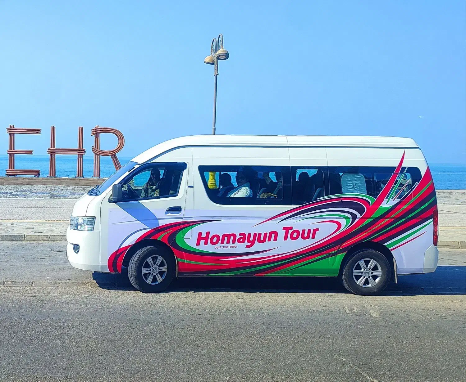 دربستی ون ۱۲ نفره (همایون تور) راهنمای رسمی میراث|خدمات حمل و نقل|شیراز, شهرک گلستان|دیوار