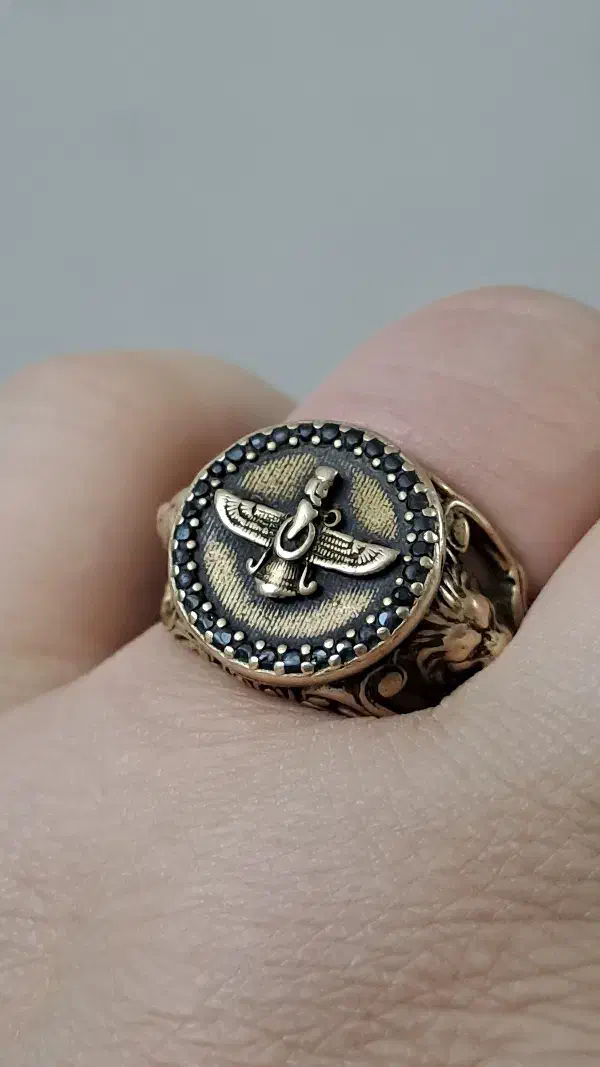 انگشتر فروهر،طلای روس،انصافا شیکه|جواهرات|بوشهر, |دیوار