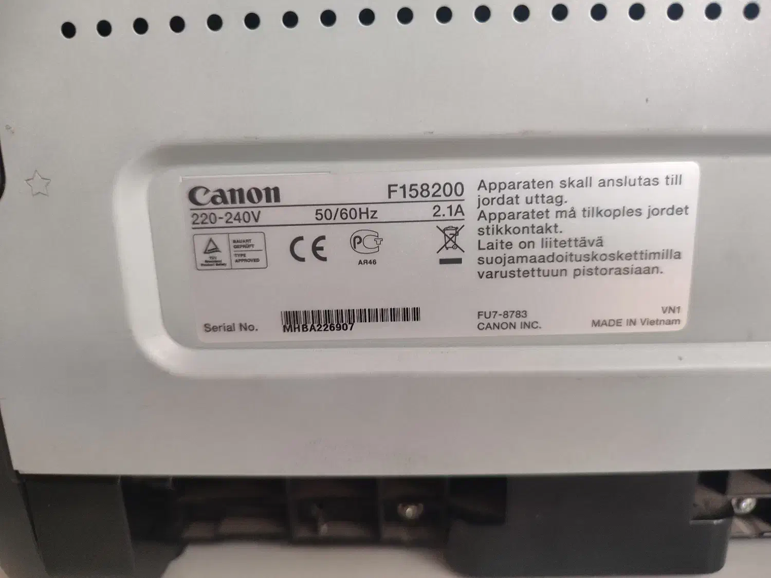 پرینتر لیزریcanon مدلlBP6000B ویتنام اصل|پرینتر، اسکنر، کپی، فکس|خرمآباد, |دیوار