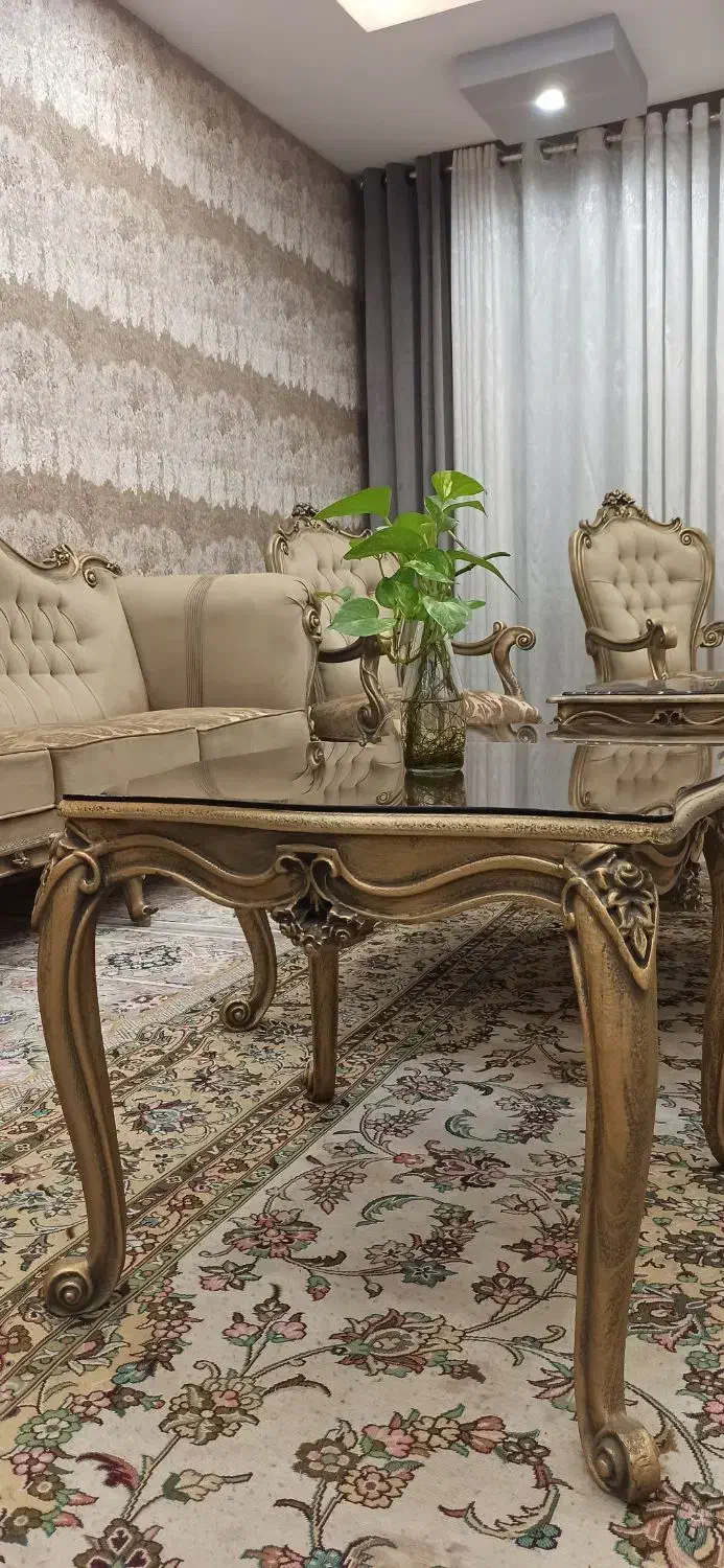 مبل کلاسیک تمام چوب راش سندبلاست نو نو نو|مبلمان خانگی و میز عسلی|تهران, چیتگر جنوبی|دیوار
