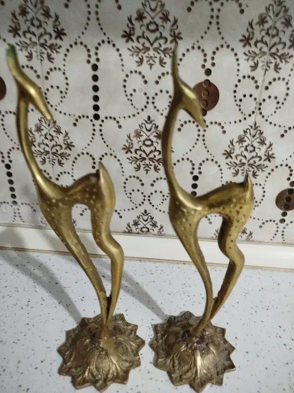 گوزن روی میزی تزینی|مجسمه، تندیس، ماکت|تبریز, |دیوار