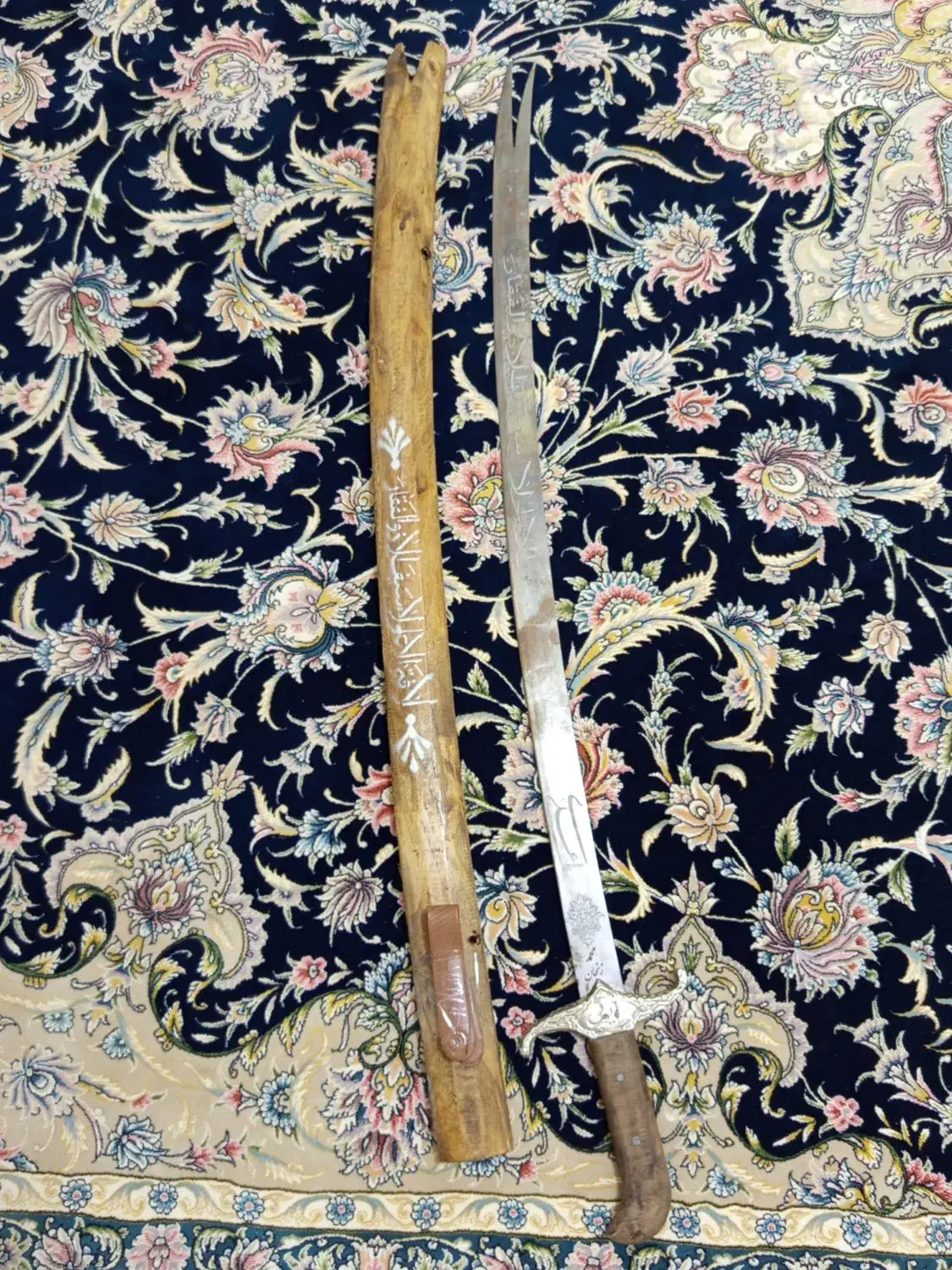 شمشیر ذولفقار یک متری|کلکسیون اشیاء عتیقه|راسک, |دیوار