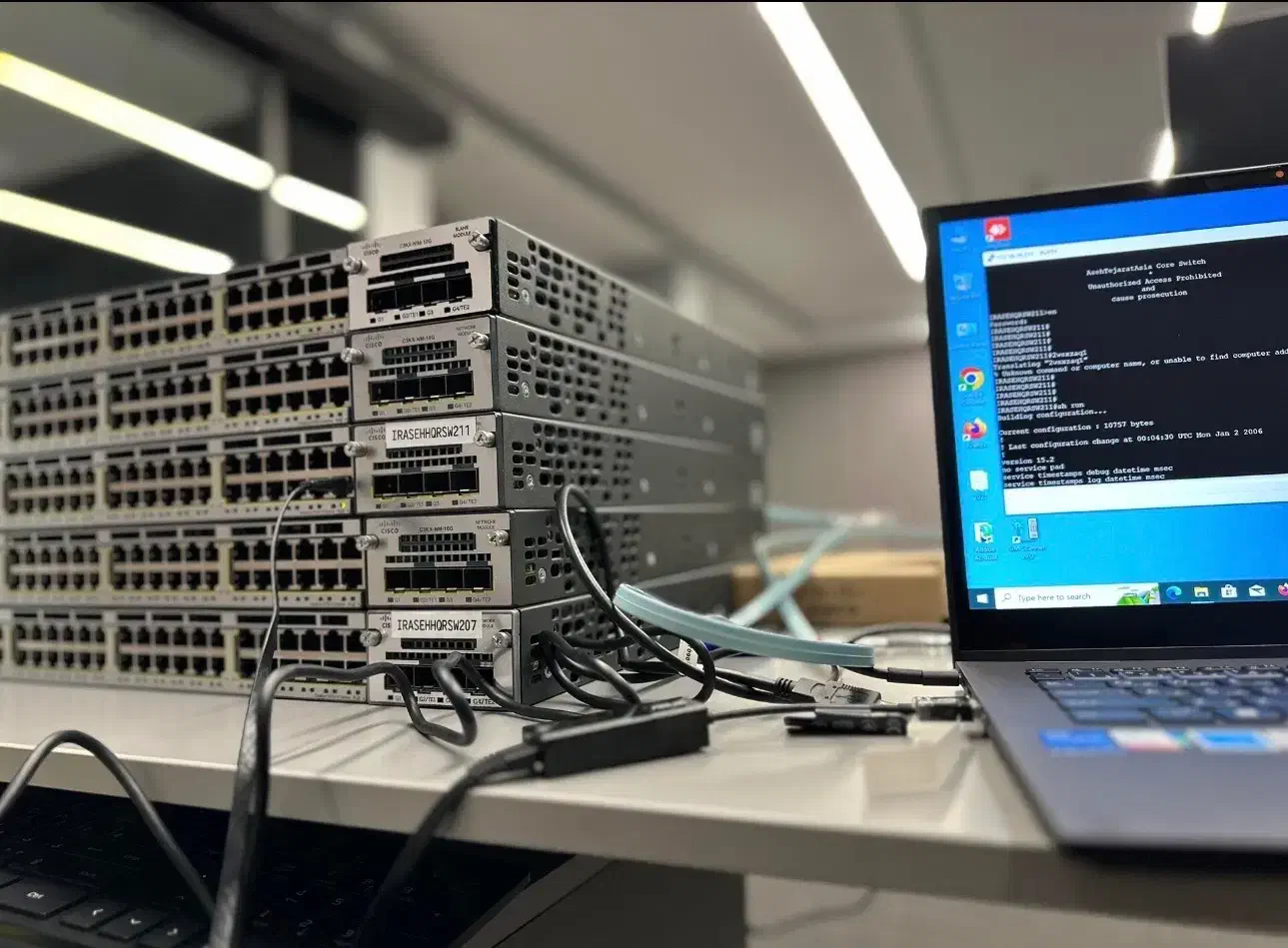 طراحی و اجرای شبکه های کامپیوتری اکتیو و پسیو|خدمات رایانه‌ای و موبایل|تهران, بهارستان|دیوار