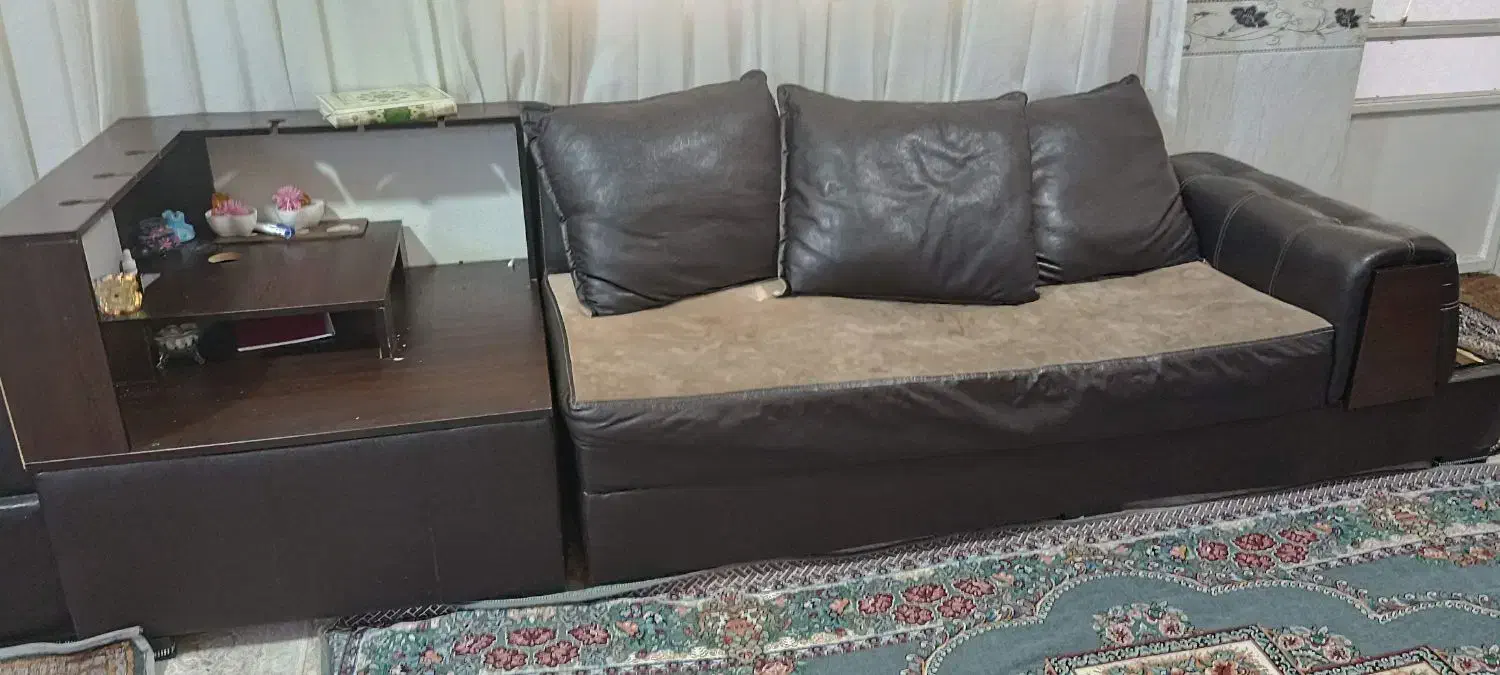 مبل ال ۷نفره|مبلمان خانگی و میز عسلی|آشخانه, |دیوار