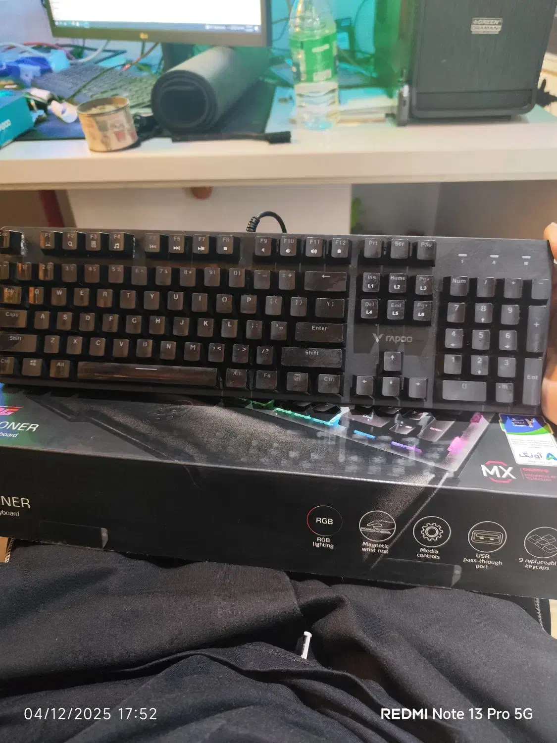 کیبورد xpg کیبورد رپو|قطعات و لوازم جانبی رایانه|تهران, تهرانسر شمالی|دیوار