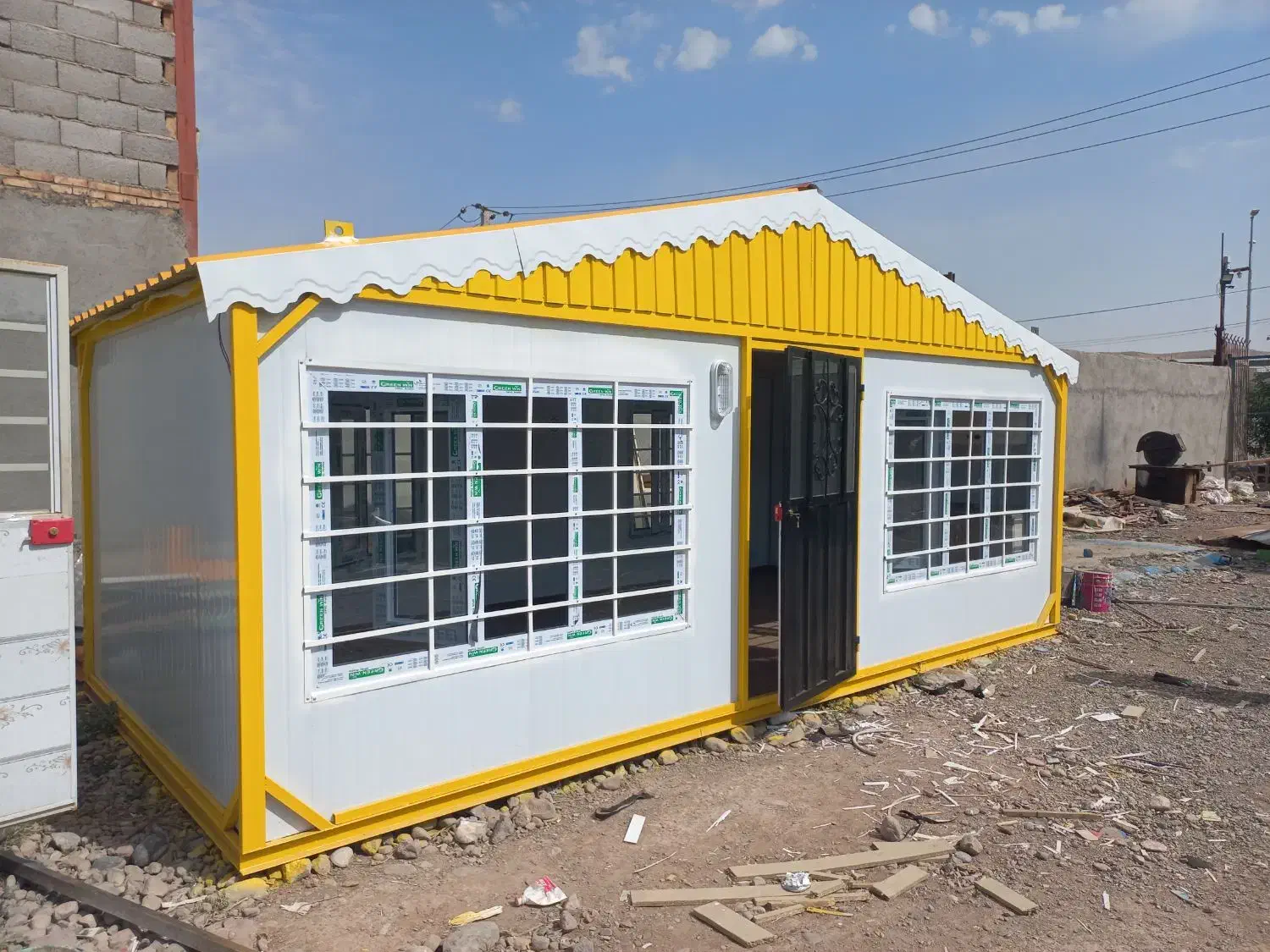 تولید کانکس ویلایی و کارگاهی|مصالح و تجهیزات ساختمان|تبریز, |دیوار