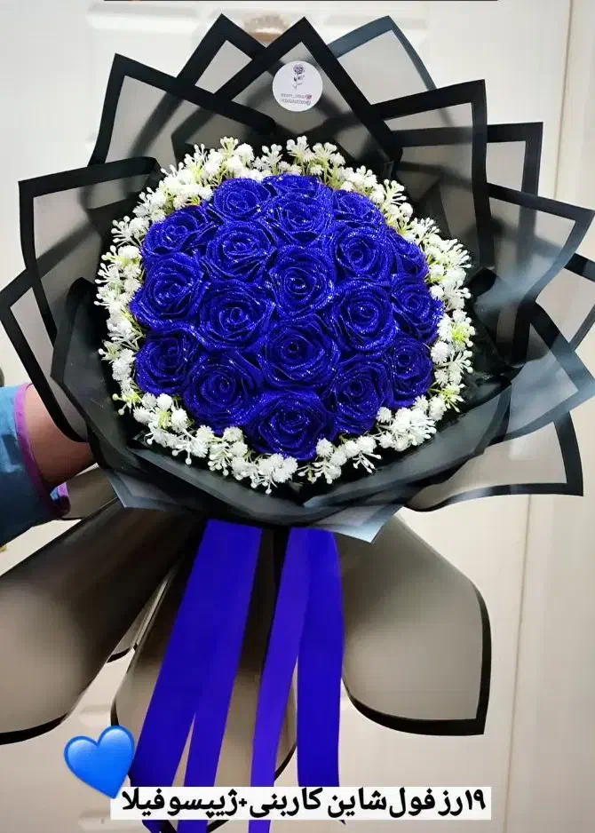 سفارش انواع دسته گل روبانی پذیرفته میشود|گل مصنوعی|بوشهر, |دیوار