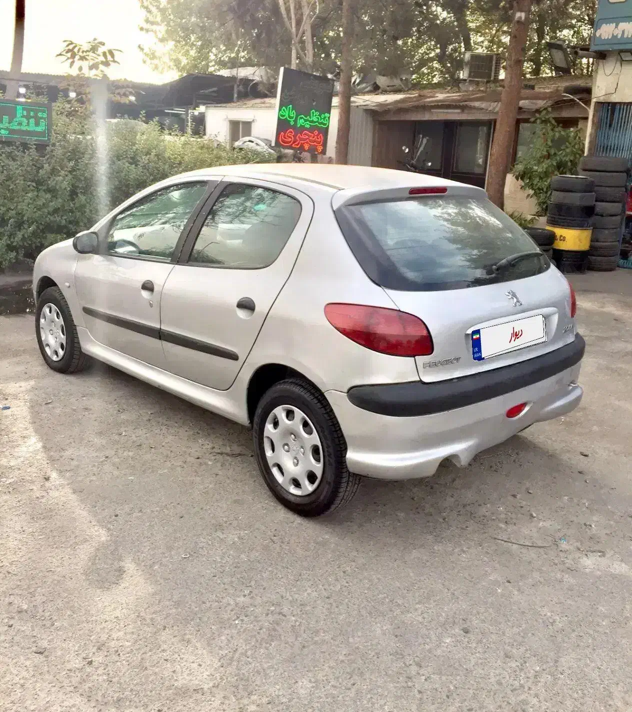 پژو ۲۰۶ تیپ ۶ اتوماتیک ۸۴ بیرنگ|خودرو سواری و وانت|تهران, کوی بیمه|دیوار